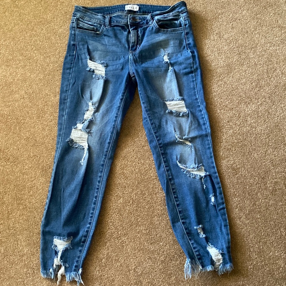 Cello cropped jeans size 9